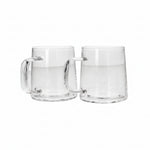 XF004 300ml Glass Cup 2Pcs Set 24c