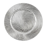 504-1-4-Silver Round Plate 6pcs Set