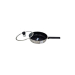 HP60 Fry Pan 28cm SS Fry Pan With Glass Lid