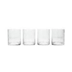 CRY111 Glass 4Pcs Set 373ml 12c