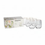 CB02-04 Glass Cup 6Pcs Set 450ml 12c
