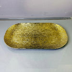 504-19 Golden Plastic Plate 14inch