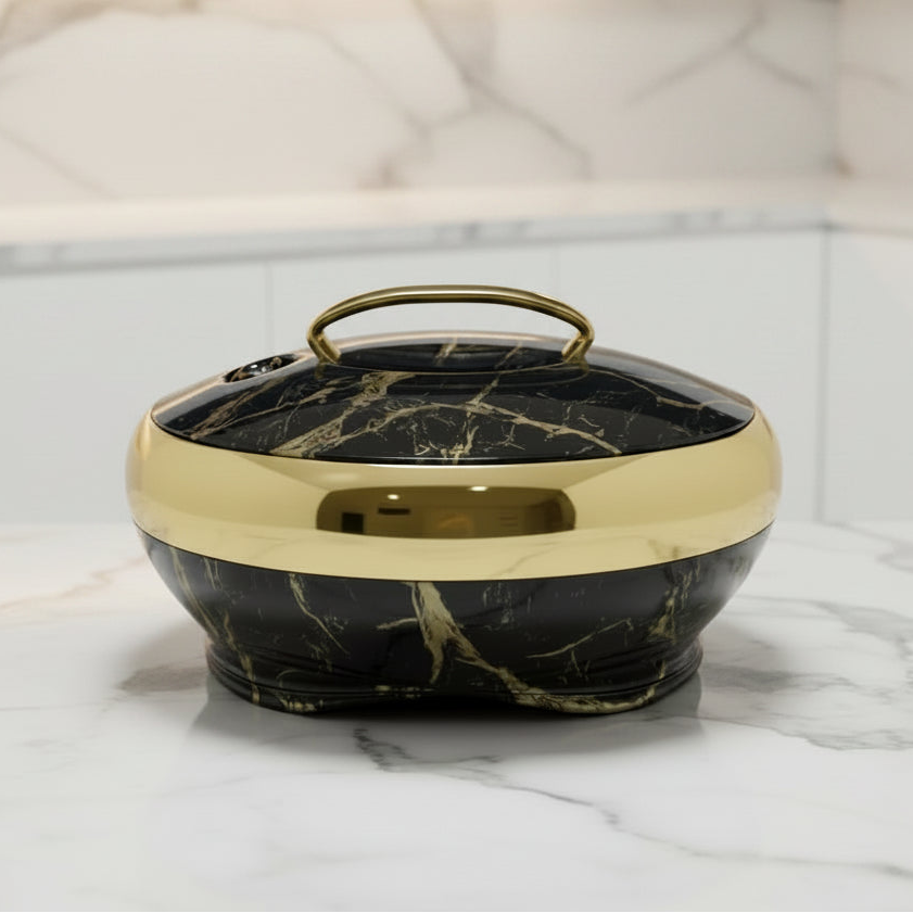 175ZG/G 5Ltr Black+Gold Hot Pot 6c
