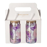 CB-220 Straw Glass 2Pcs Set 500ml 12c