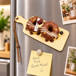 Decorative PU Fridge Magnet Stylish Kitchen & Refrigerator Decoration