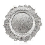 504-1-8-Silver Round Plate 6pcs Set