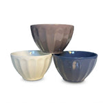 Danny Home 3-Piece Porcelain Mini Bowl Set – Decorative Bowls for Snacks, Dips & Dessert