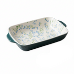 BR2042 BlueMyosotis 13"Baking Dish 12c