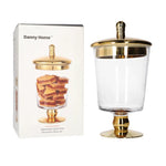 CB-204 Glass Storage Jar 9.1x24cm 12c