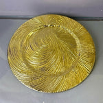 504-1-4-Golden Round Plate 6pcs Set