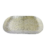 504-18 Silver Plastic Plate 14inch