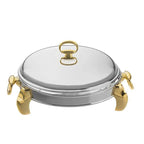 173856.G LUX GOLD 3Ltr Oval Dish