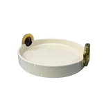 BR5041 10.75"Plate With Handle (G) 8c