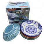 387FGWD 3.87'' Ceramic Dish 6Pcs Set 48c