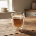 DW02-02 2Pcs D-Walled GlassSet 200ml 24c