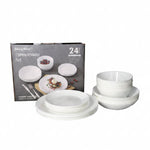 LML24W White 24Pcs Dinner Set 2c