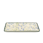 BR2050 Blue Myosotis 10"Rect Dish 32c