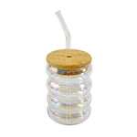 CG255 Glass With Straw Cup