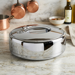 335S/S 5Ltr Oval Silver+Silver HotPot 6c