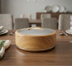665LW-S 5Ltr Rd Wood Silver HotPot 6c