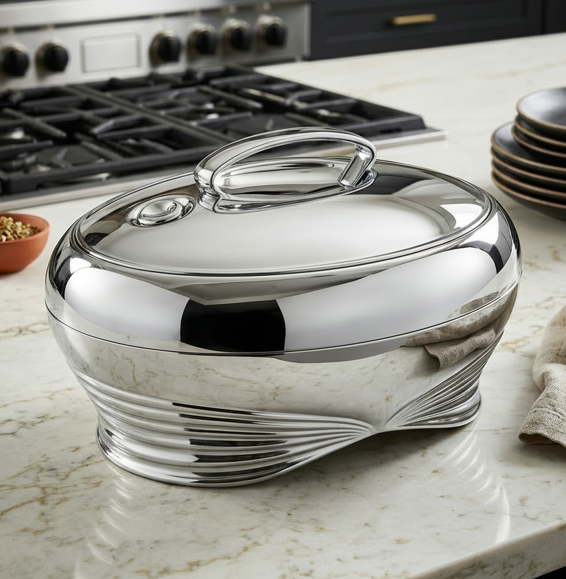 175S/S 5Ltr Silver+Silver HotPot 6c