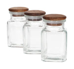 1966-101 3Pcs StorageGlassJarSet 75ml32c