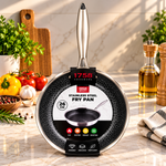 Premium Stainless Steel Frying Pan with Long Handle – 26cm