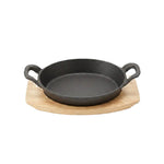 ZYB198 Griddle 22x15.4x4.2cm CastIron10c