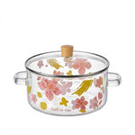 CG268 Glass Pot Cooking WH-Lid 1.8L 24c