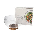 CB-43 Glass Salad Bowl 23.5x12.1cm 12c
