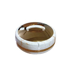 662WGG 2Ltr Round White GS Hot Pot 6c