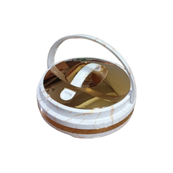 662WGG 2Ltr Round White GS Hot Pot 6c