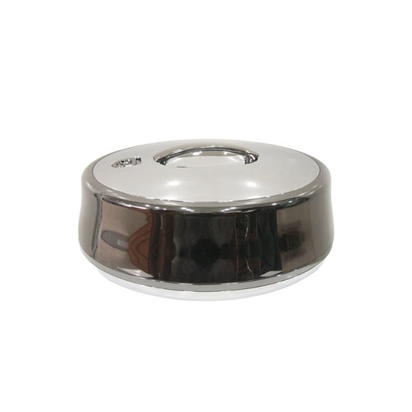 663BK-S 3Ltr Round Blk Silver Hot Pot 6c