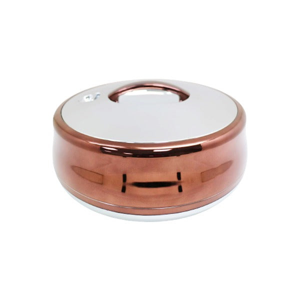 665CH-S 5Ltr Rd Choclate Silver Hot Pot 6c