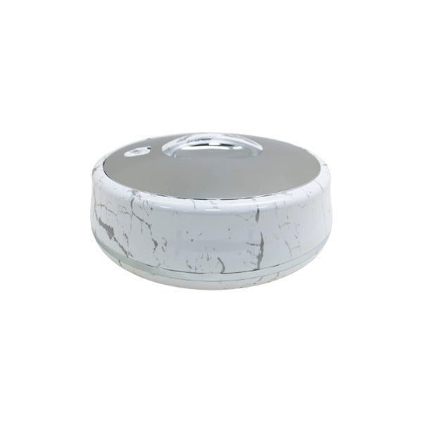 665WS/S 5Ltr Round White Silver Hot Pot 6c