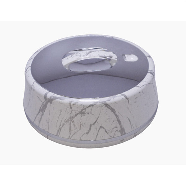 665WS/S 5Ltr Round White Silver Hot Pot 6c
