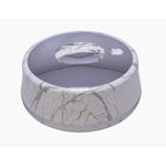 665WS/S 5Ltr Round White Silver Hot Pot 6c