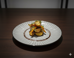 T31-02  8.25'' GWL  dessert plate DH 36c