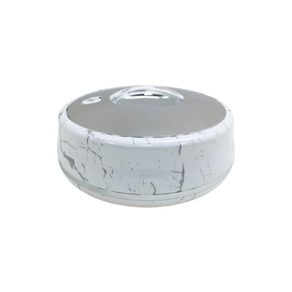 666WS-S 6Ltr Round White Silver Hot Pot 6c