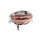 685CH/S 5Ltr Chocolate+Silver Hot Pot 4c