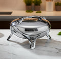 685S/S 5Ltr Silver+Silver Hot Pot 4c