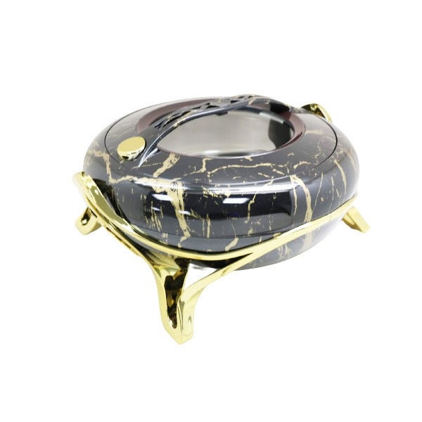 685ZG/G 5Ltr Black+Gold Hot Pot 4c
