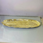 504-12 Golden Leaf Plate