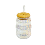 CG258 Glass With Straw Cup