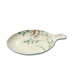 BR2007 Magnolia 9"Rd Plater W-H 8-48c