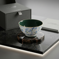BR2014 Blue Myosotis 4.5"Rd Bowl 10-80c