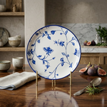 BR2025 Blue Peony 8.5"Side Plate 4-24c