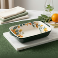 BR2032 V-Y Primrose 9"Baking Dish 24c