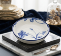 BR2065 Blue Peony 4"Sauce Dish 240c