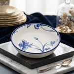BR2065 Blue Peony 4"Sauce Dish 240c